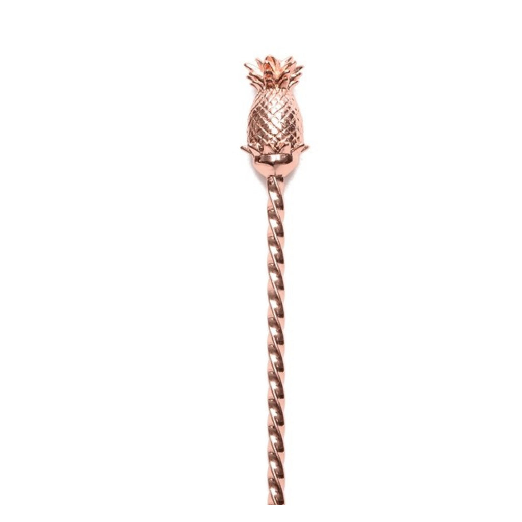 CUCHARA PIÑA COBRE 43 cm