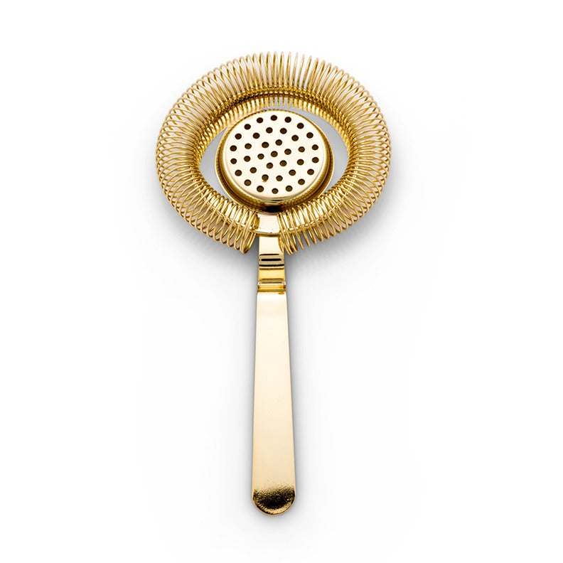 COLADOR ORUGA VINTAGE ORO