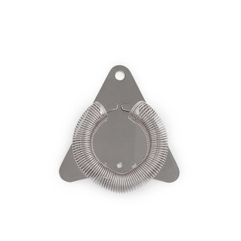 COLADOR ORUGA TRIANGULAR PLATEADO